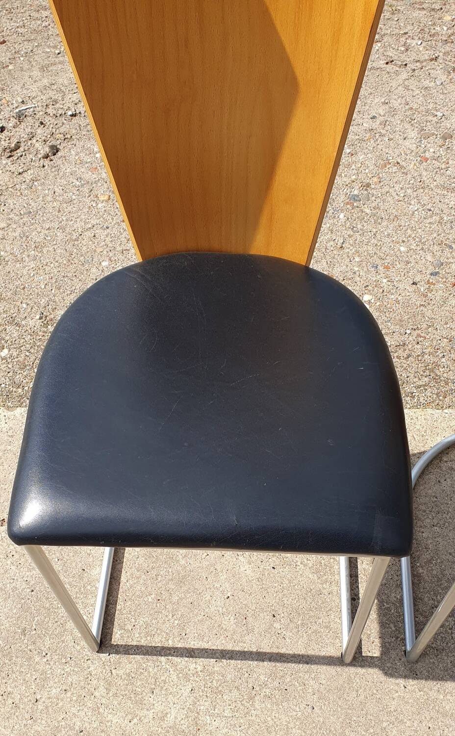 Set 4 Vintage postmodern Dutch design Memhis style Harvink Zino chair