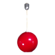 Suspension boule opaline rouge Ø30cm