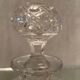 Cut crystal bottle Baccarat Saint Louis