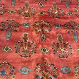 Large handmade vintage carpet Transylvania 198x298 cm