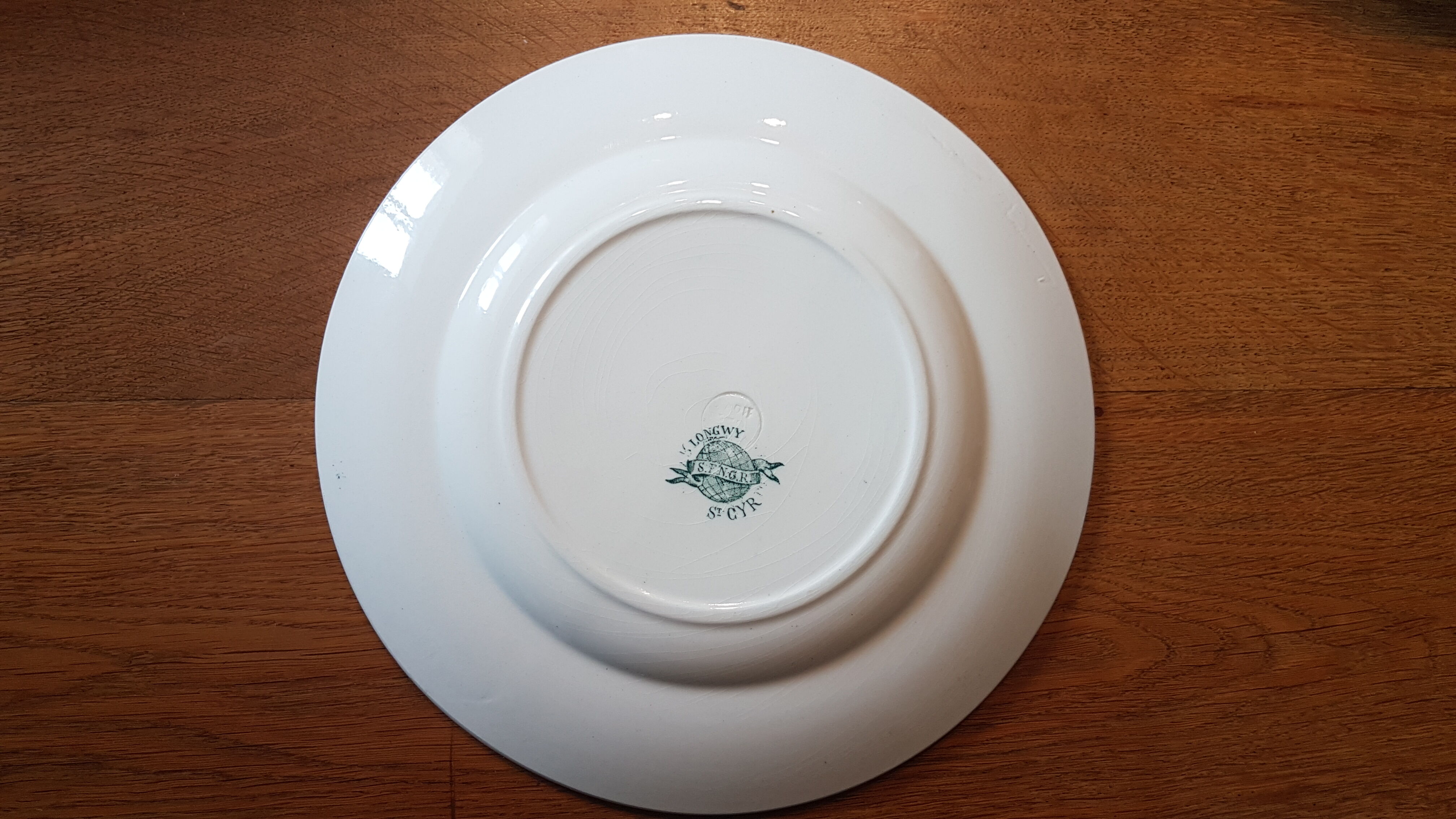 Old plate