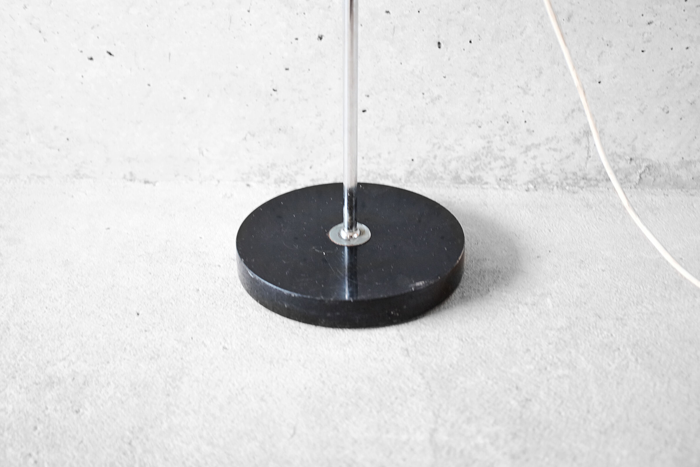 Chrome floor lamp vintage Scandinavian - 1960