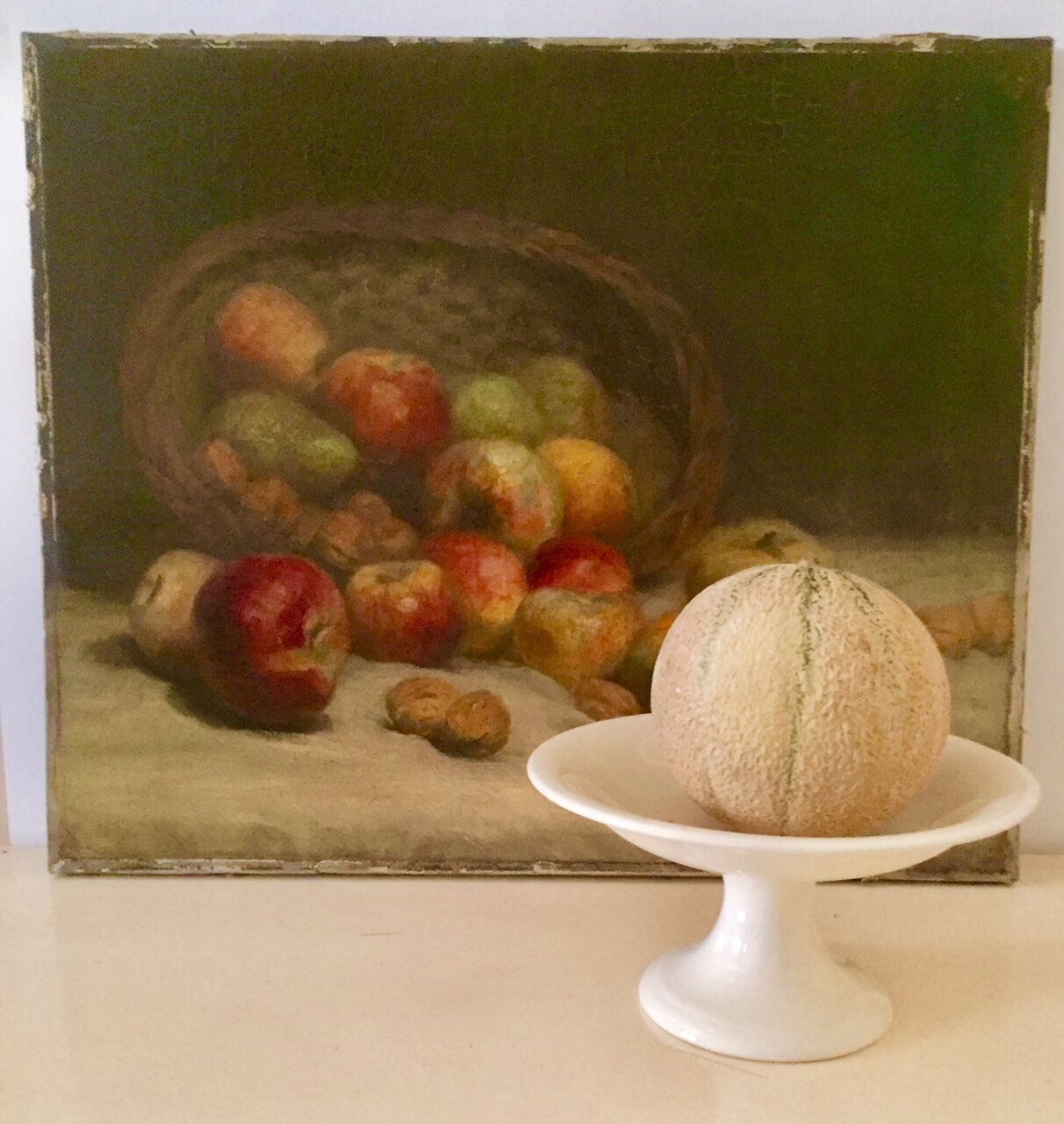 Painting oil on canvas 19th century