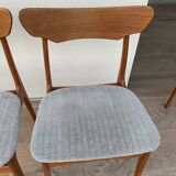 Schienning & Elgaard dining chairs, set of four