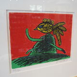 Lithograph signed and numbered by Beverloo Corneille 1991