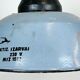 Industrial Grey Enamel and Cast Iron Pendant Light, 1960s