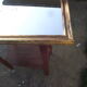 Golden mirror from the 50s/60s 40x70cm