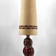 Important ceramic lamp / floor lamp, Owl, by Walter Gerhards