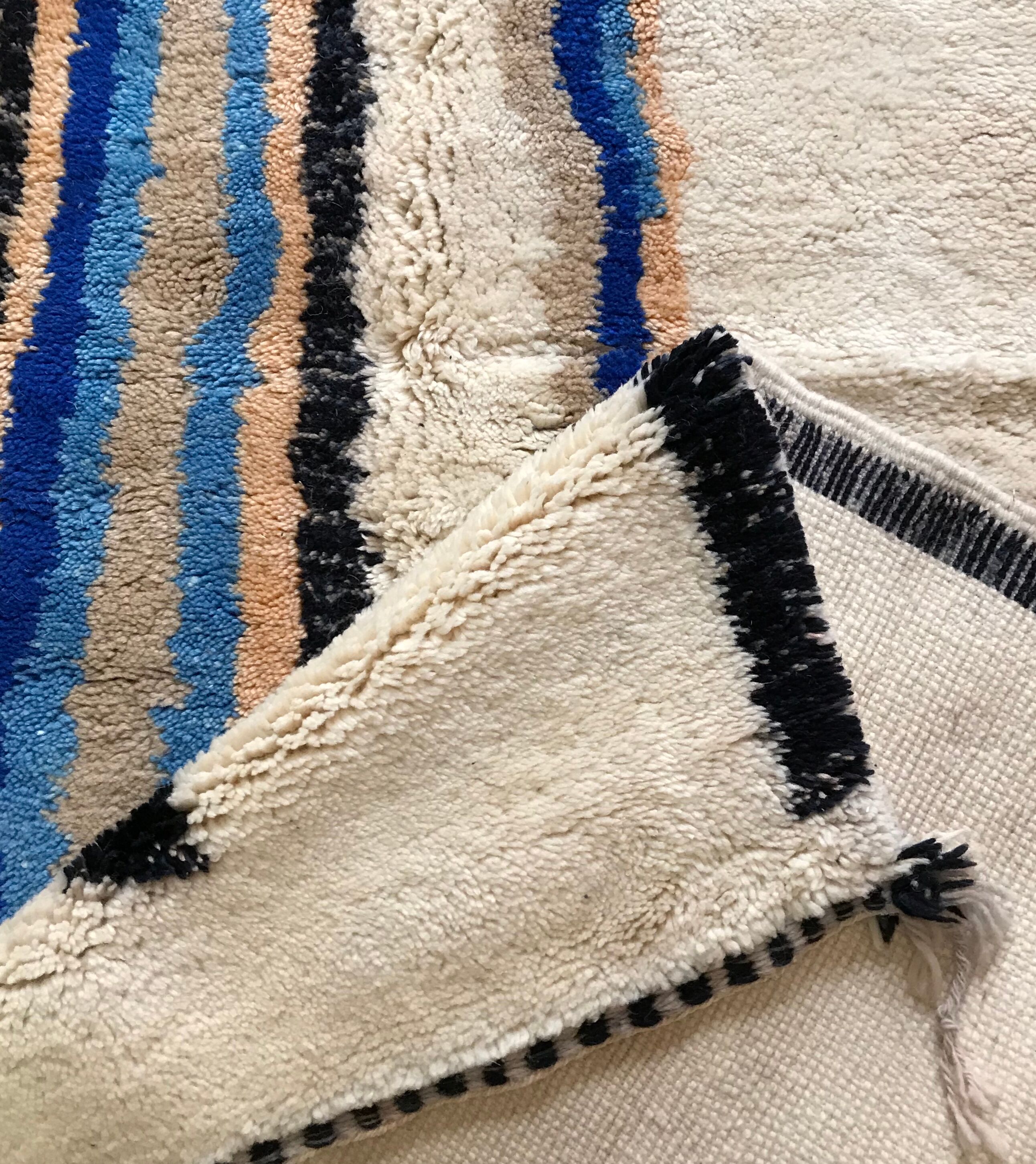 Tapis Marocain Moderne Beni Mrirt