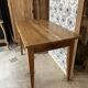 Nino desk, solid wood, drawer.