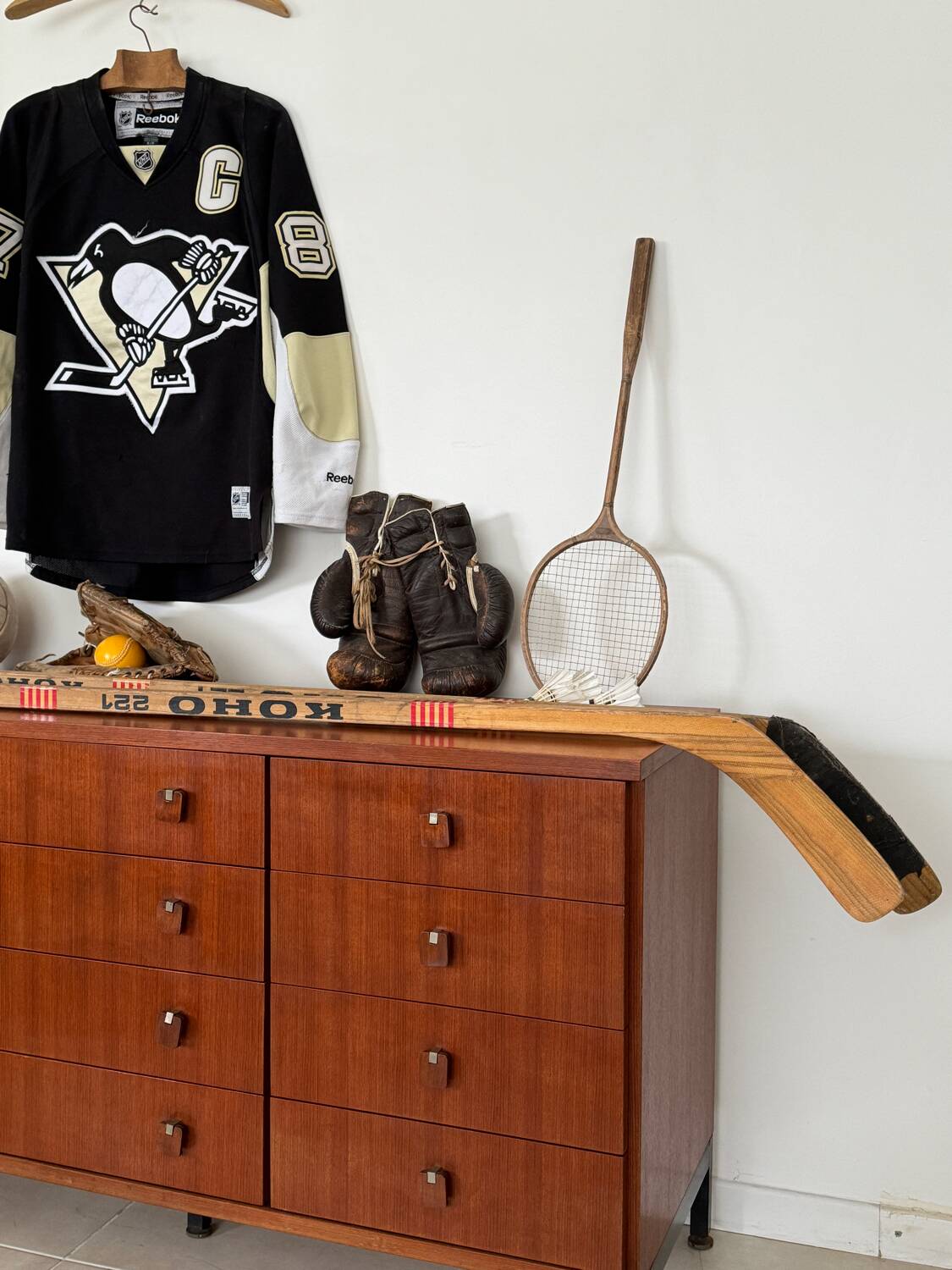 Vintage hockey stick