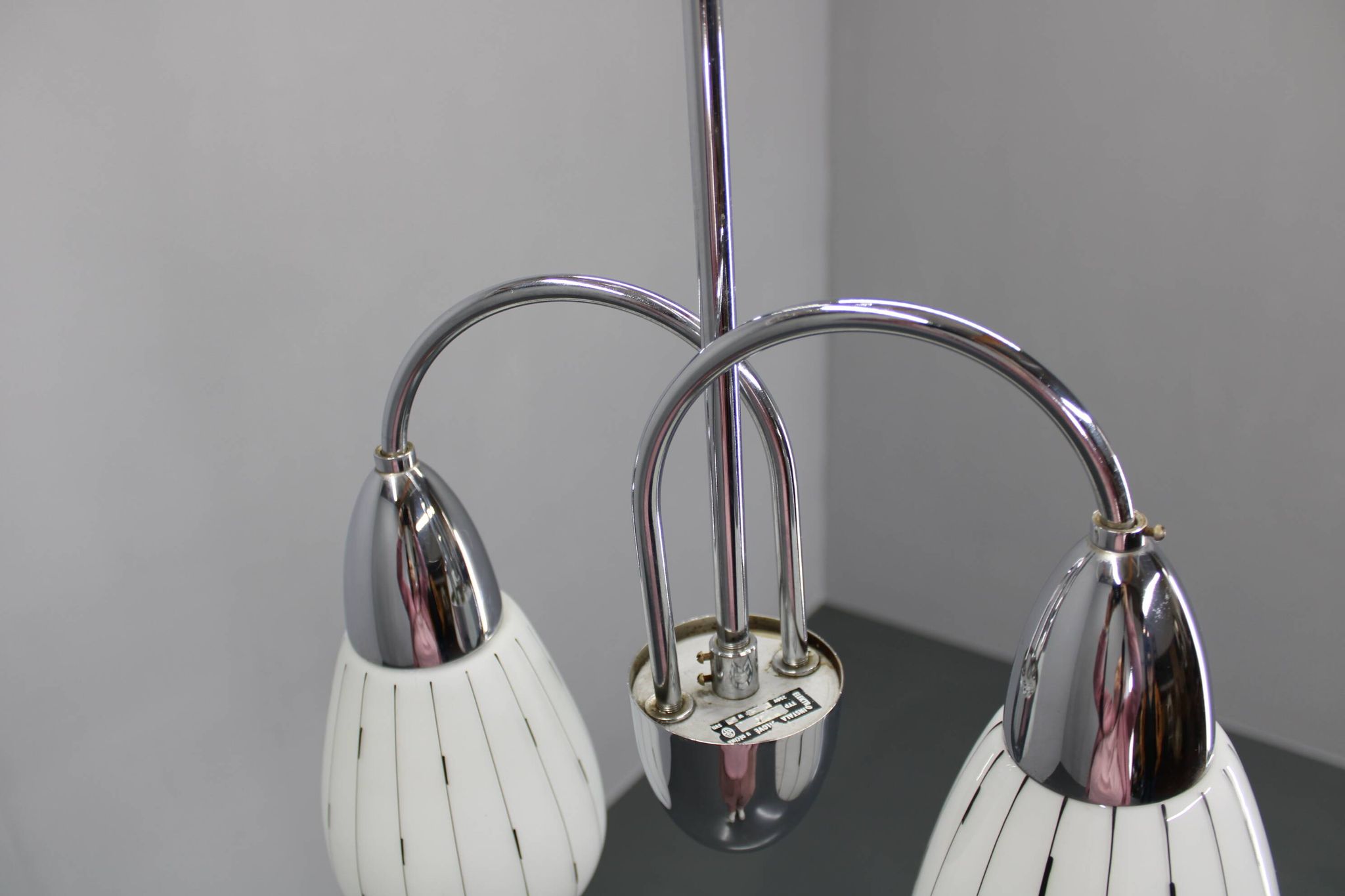 1950s Vintage Chandelier by Instala Decin, Czechoslovakia