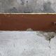 Folding all-wood guinguette bench - vintage mid-XXth