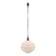 Art deco glass pendant Czechoslovakia 1950s