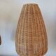 Pair of rattan lamps