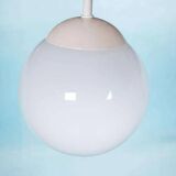 Minimalist floor lamp cascade space age white