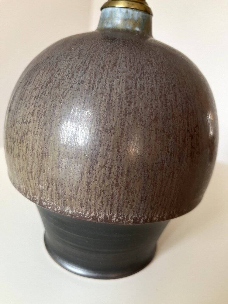 Studio ceramic table lamp by Hertha Bengtsson, sweden 1960s