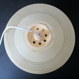 1960s  original vintage hanging / pendant two colour spaghetti lamp designed by Yasha Heifetz for Rotaflex