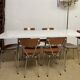 Ensemble table et chaises en formica Tublac 1970