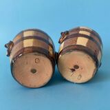 Duo de cache-pots vintage