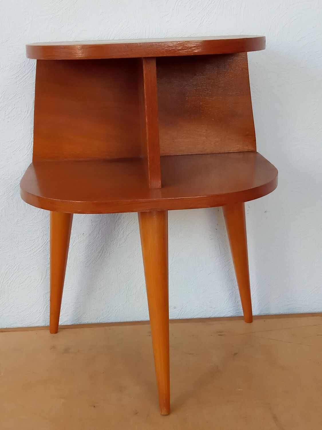 Tripod bedside table 1950