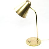 Brass desk lamp