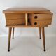 Worker with drawers feet spindle 60s Wood