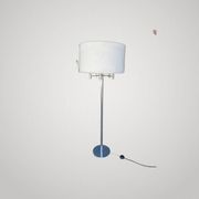 Vintage Floor Lamp 70s Space Age Chrome Sciolari