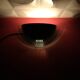 Post-modern half-moon wall lamp, 1990