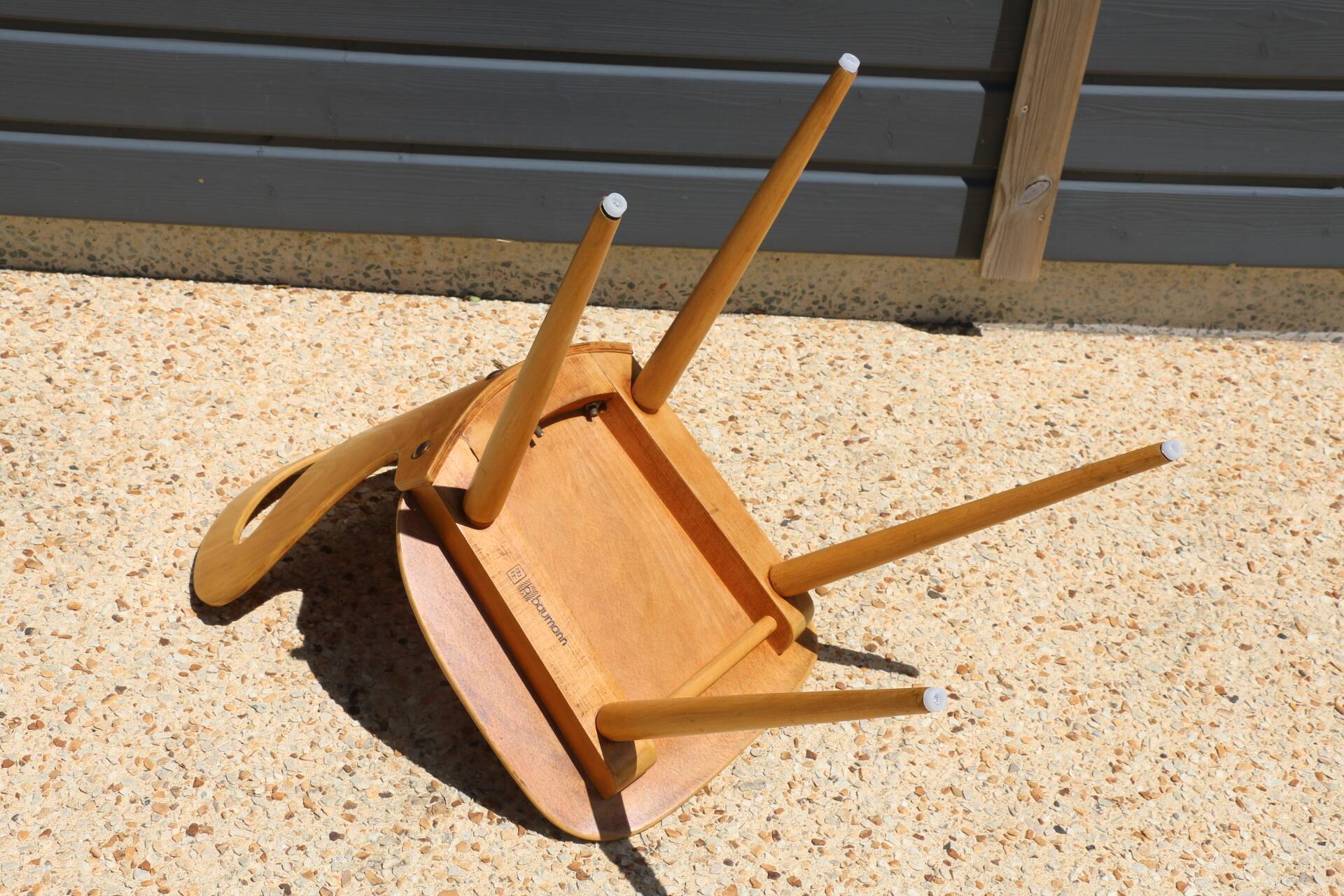 6 BAUMANN V2 chairs in light beech
