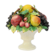 Corbeille de fruits en faïence