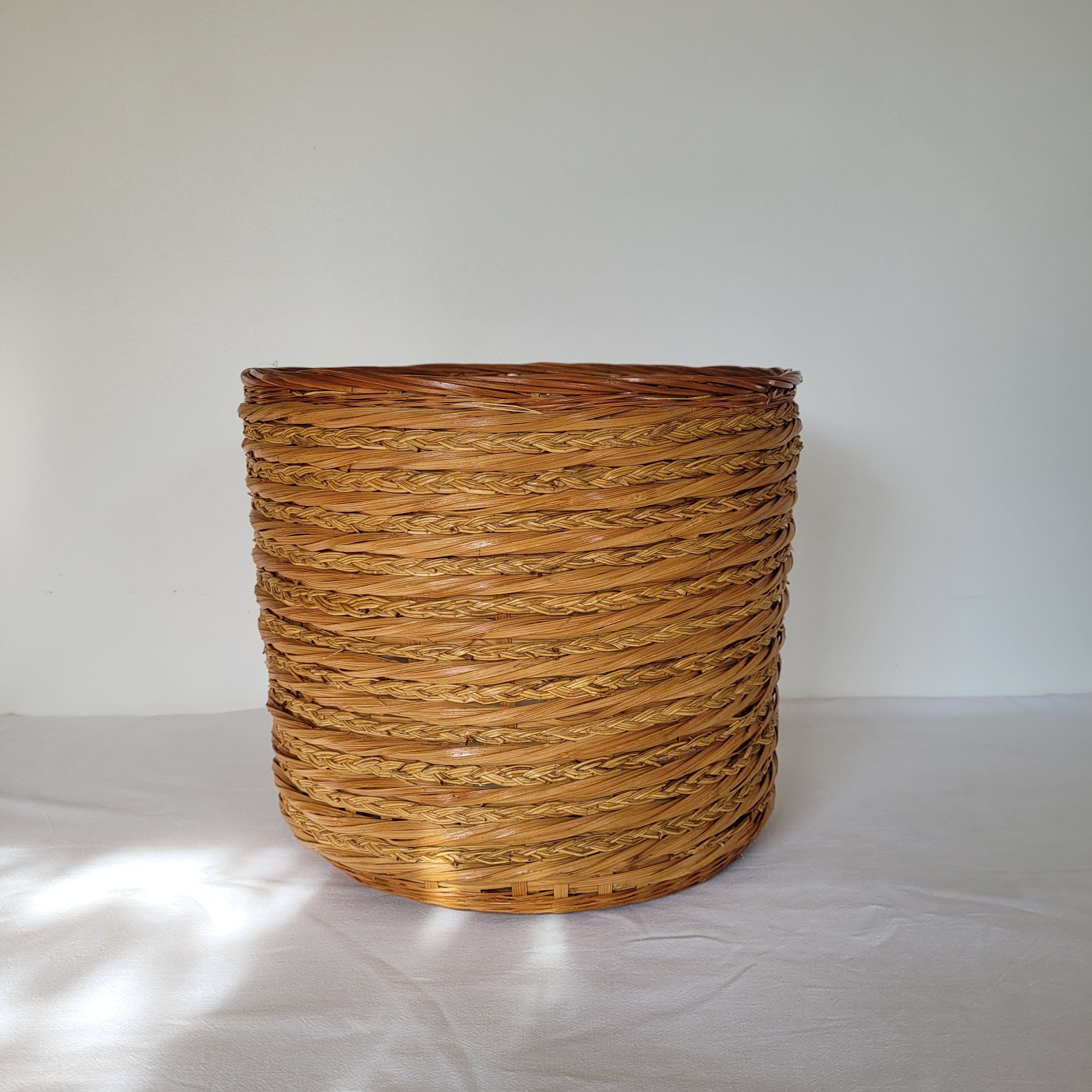Rattan pot cover
