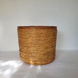 Cache pot en rotin