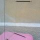 Table basse vintage "verre et laiton"