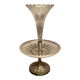 Centerpiece cup enhanced vase cornet crystal Val Saint Lambert late nineteenth