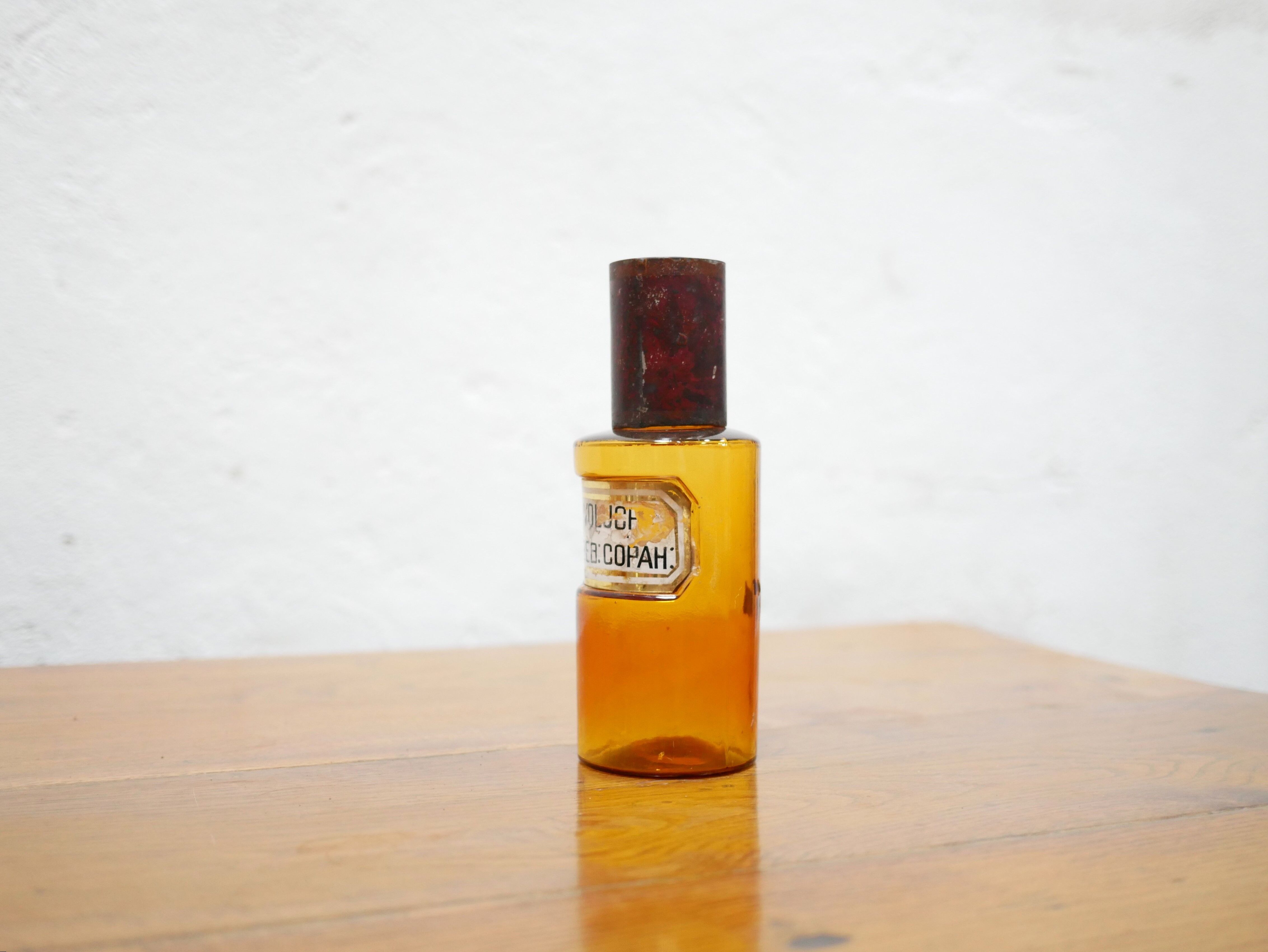 Vintage apothecary bottle