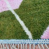 Handmade pure wool rug, size 150 x 250 cm