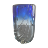 Vase en verre italien