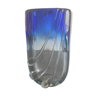 Vase en verre italien