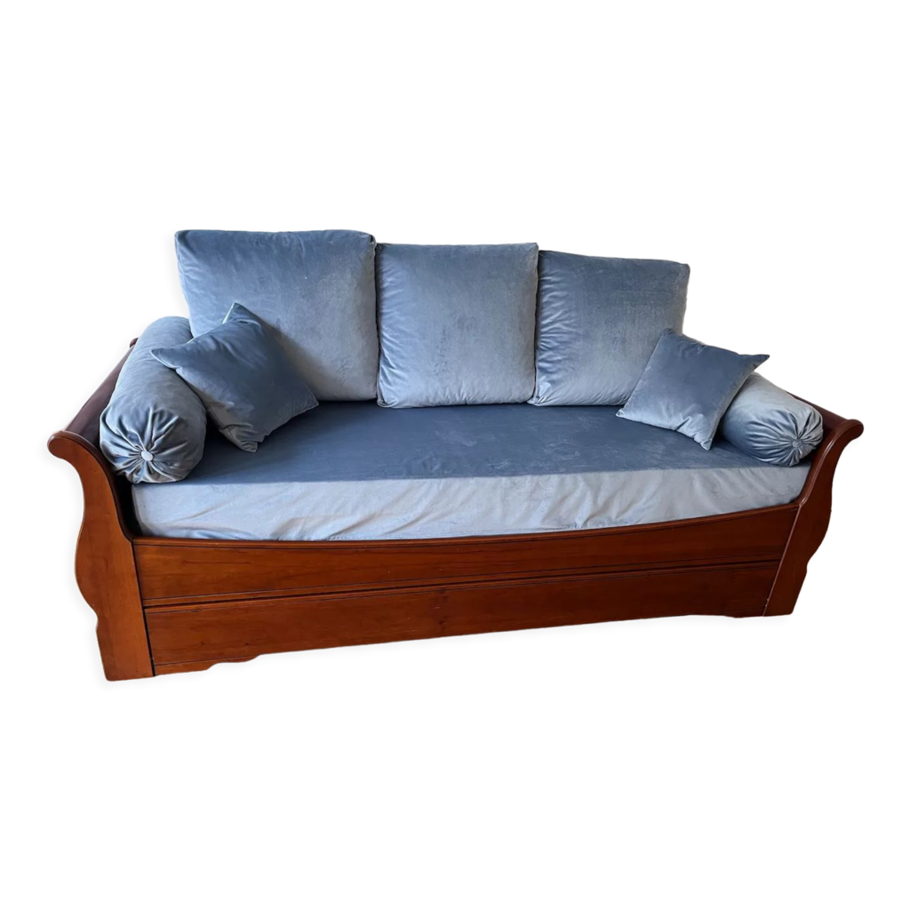 Lit bateau gigogne style Louis Philippe | Selency