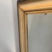 Miroir Louis Philippe en bois et stuc pariné XIX siècle