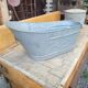 Baignoire enfant en zinc