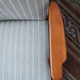 Fauteuil années 50/60 bleu