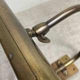 Wall light, picture light, in brass.