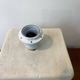 White stone lamp base