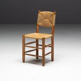 "Bauche" Dining Chairs by Charlotte Perriand for Steph Simon, France, 1950s