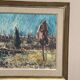 Original Swedish Oil On Canvas – “Landscape” By Arvid Herbert