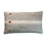 Vintage turkish kilim cushion cover, 30 x 50 cm