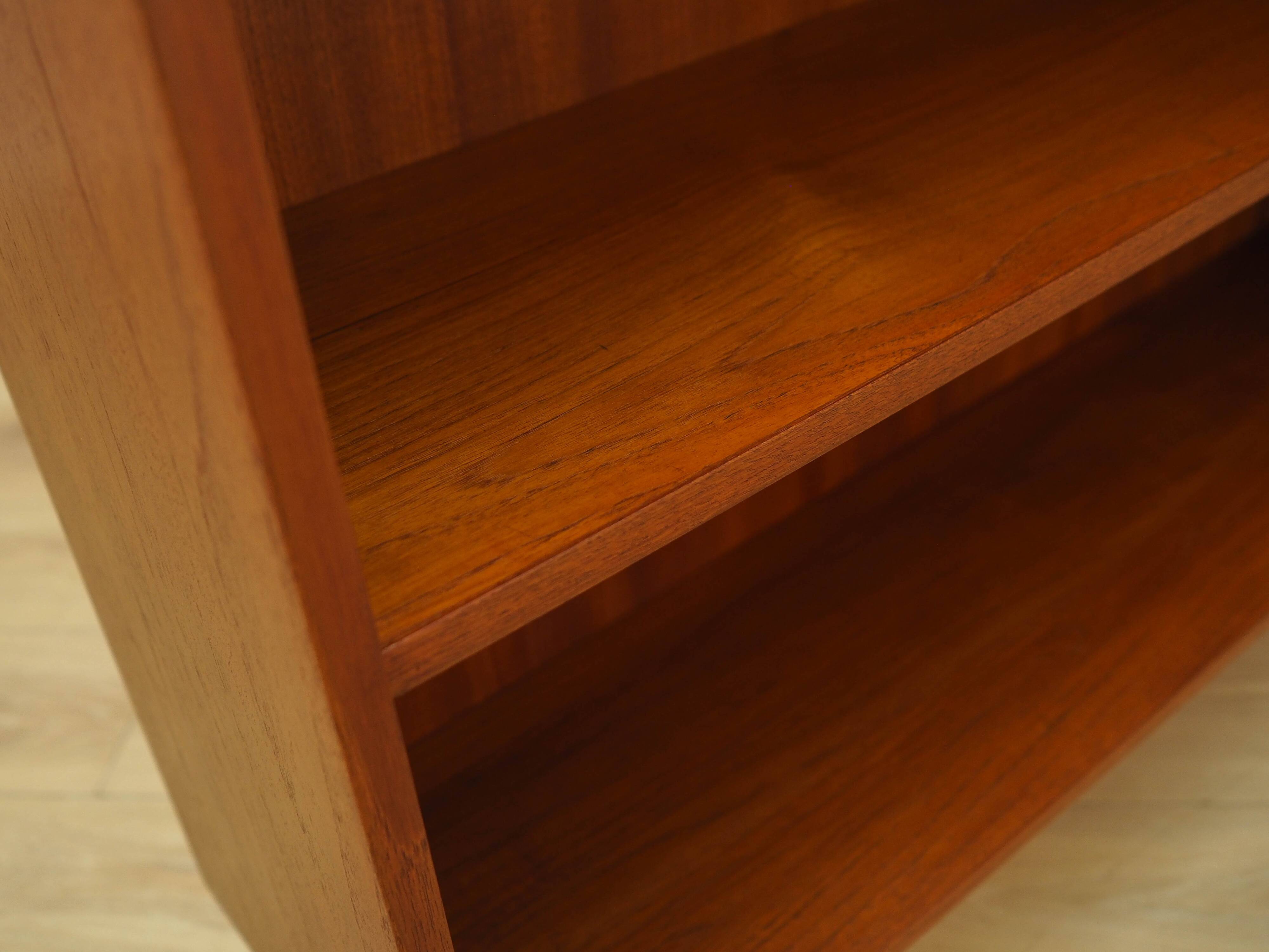 Teak bookcase, Danish design, 1970s, manufactured by Clausen & Søn