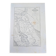 State of Chihuahua, Mexico, printed map from 1861.